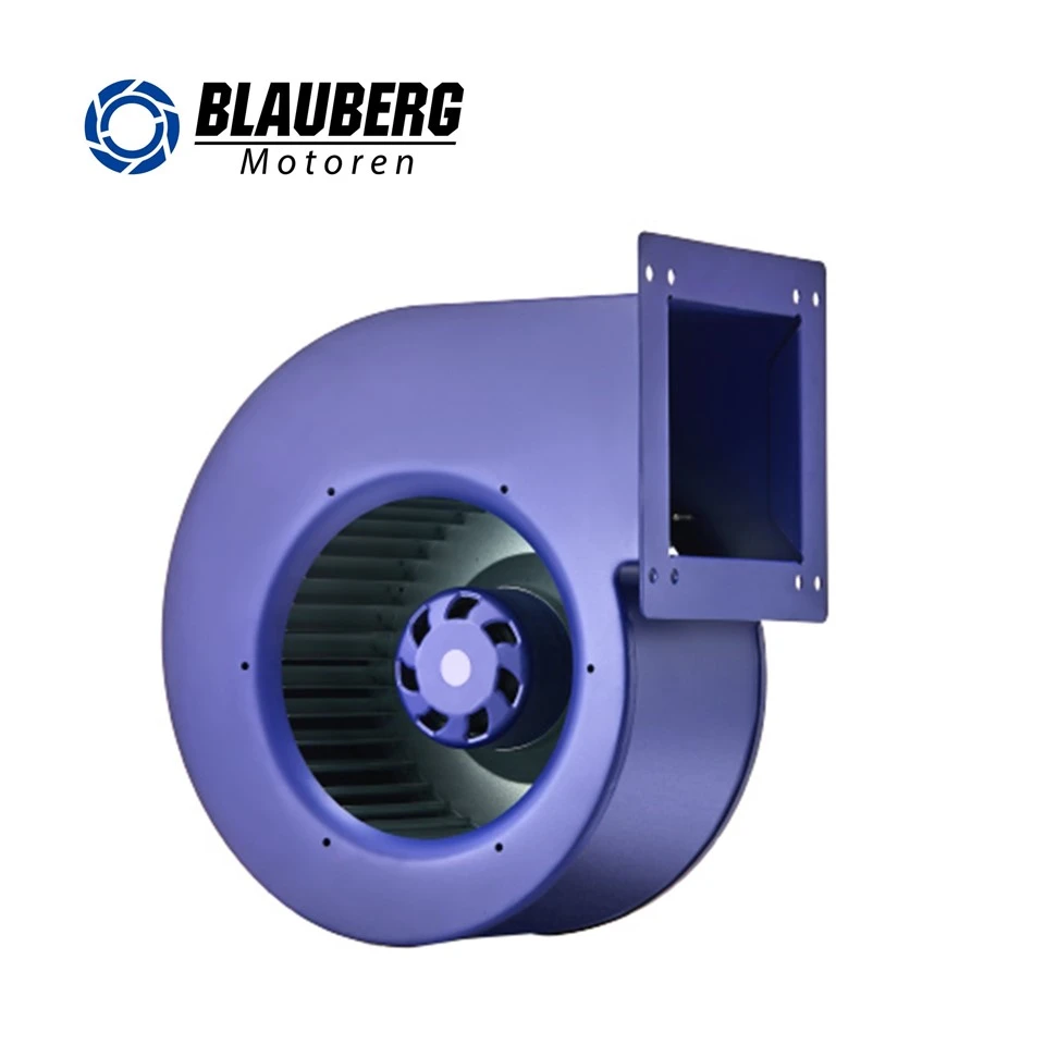 160mm 115V Cooling EC Motor Single Inlet Centrifugal Fan For FFU
