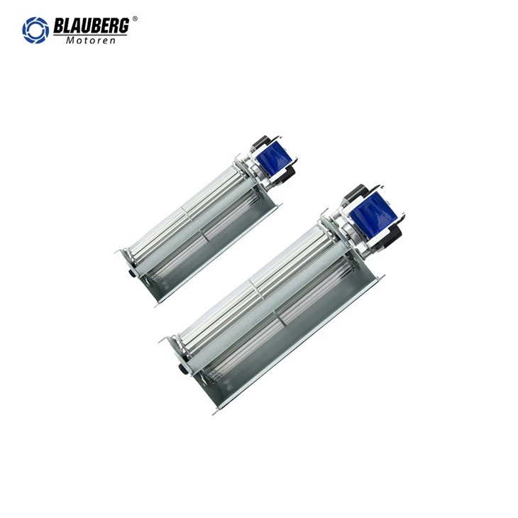 Blauberg 60mm AC Tangential Fan High Efficiency 115V Crossflow Blower For Electric Heater And Display Cabinet manufacturers