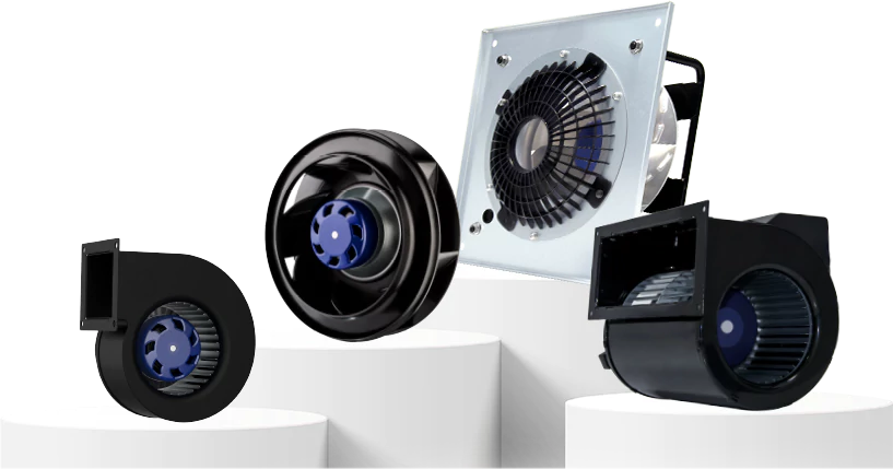 Blauberg centrifugal fan product range