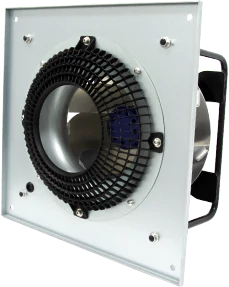 Circular grille fan